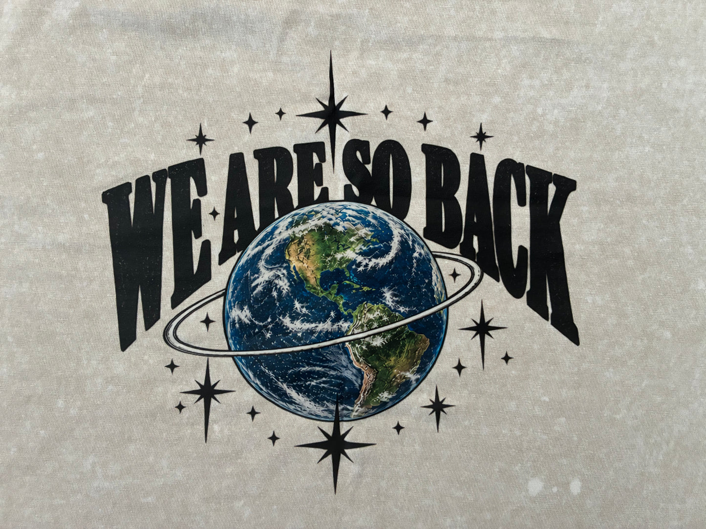“We Are So Back” shirt